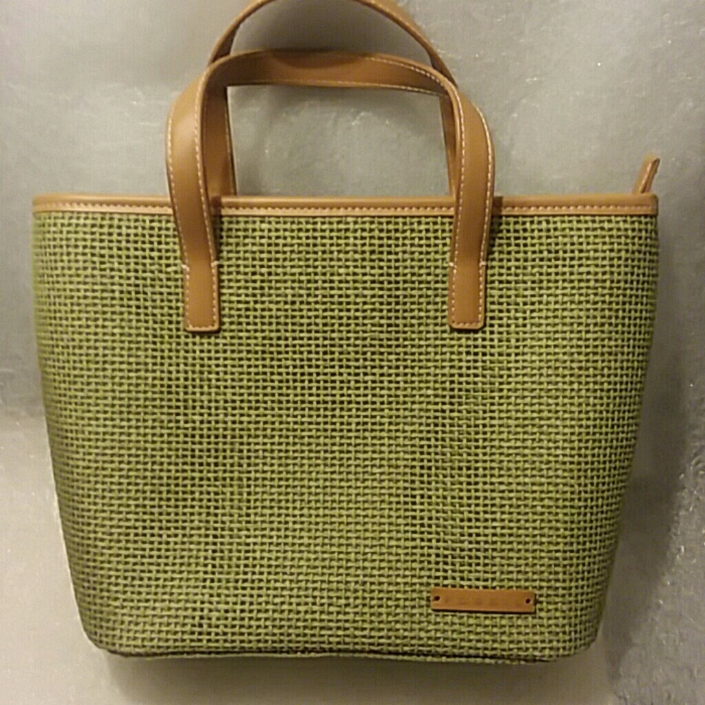 FOSSIL Green Summer Satchel